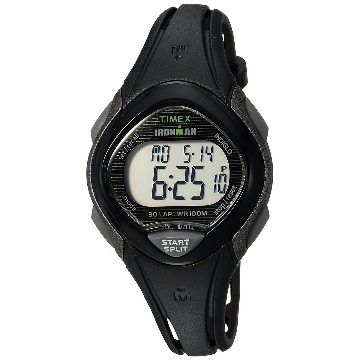Timex Women's TW5M10300 Ironman Sleek Black Resin Watch