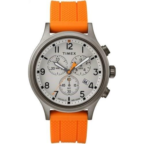 Timex Unisex TWG018000 Weekender Orange Silicone Watch