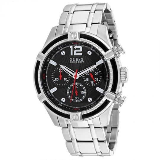 Guess Men's U0968G1 Circuit Chronograph Stainless Steel Watch