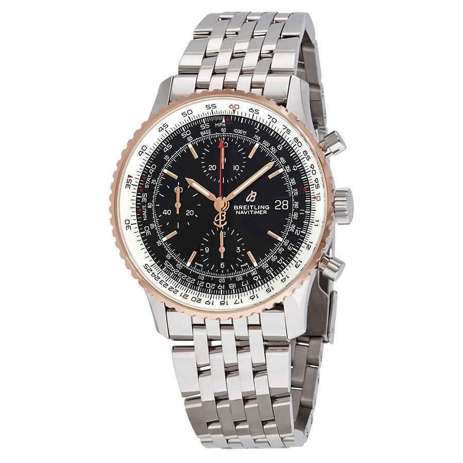 Breitling Men&#39;s U13324211B1A1 Navitimer 1 Chronograph Stainless Steel Watch
