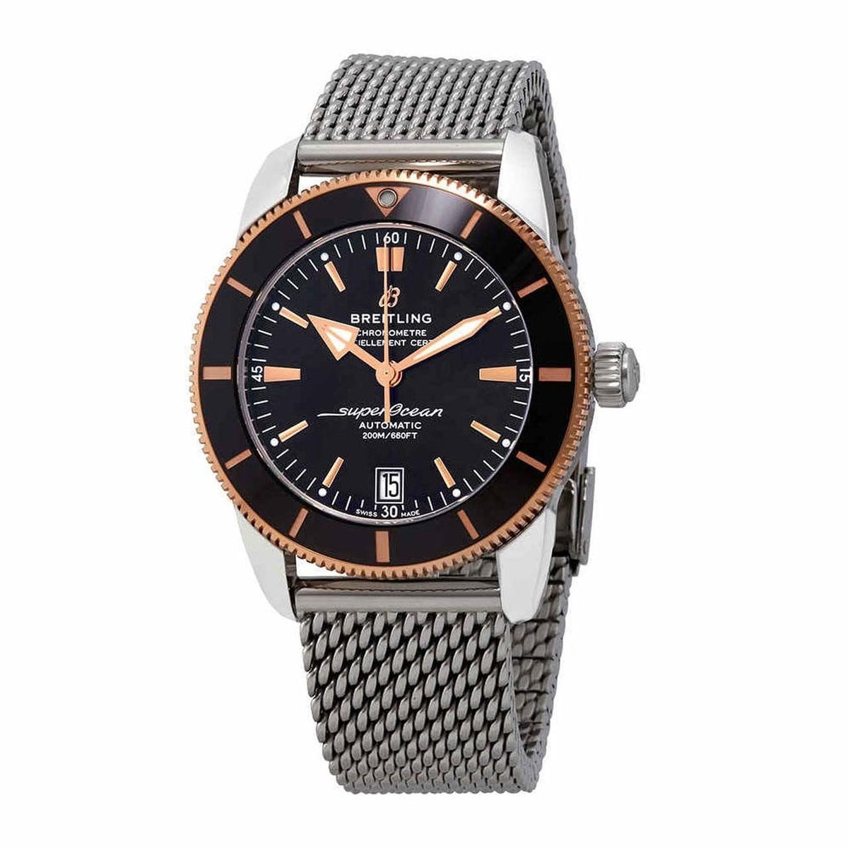 Breitling Men's UB201012-BG53-154A Superocean Heritage II Stainless Steel Watch