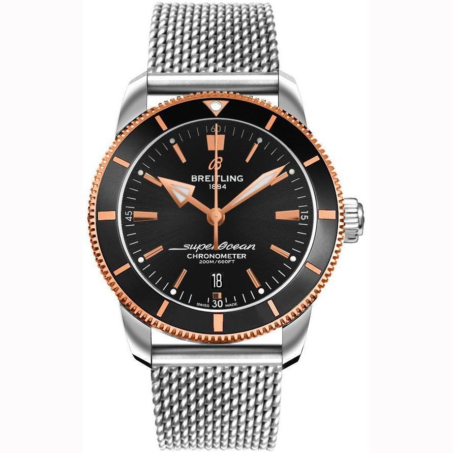 Breitling Men's UB203012-BG52-154A Superocean Heritage II Stainless Steel Watch