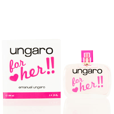 Ungaro For Her Ungaro Edt Spray 3.4 Oz (100 Ml) For Women  71252