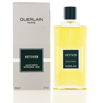 Vetiver Guerlain Edt Spray Slightly Damaged 6.7 Oz (200 Ml) For Men 08455M