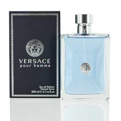 Versace Signature Homme Versace Edt Spray (Blue Silver) 6.7 Oz For Men 720011
