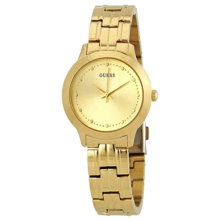 Guess Women's W0989L2 Chelsea Gold-Tone Stainless Steel Watch