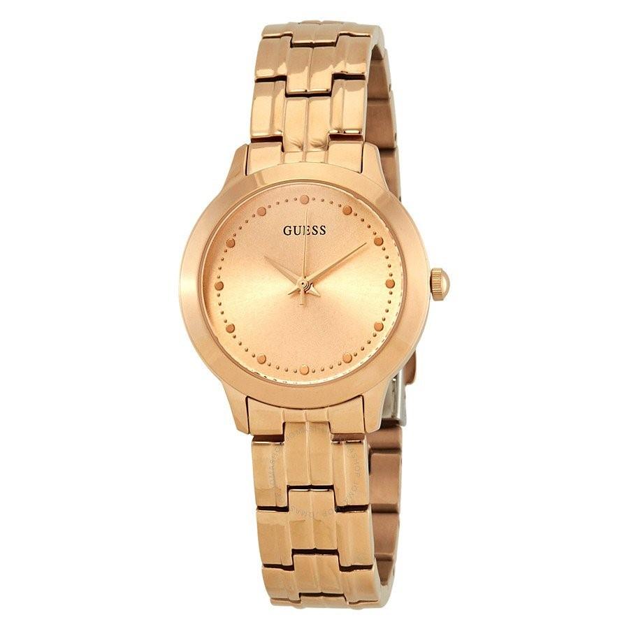 Guess Women&#39;s W0989L3 Chelsea Rose Gold-Tone Stainless Steel Watch