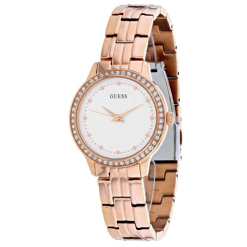 Guess Women's W1209L3 Chelsea Rose Gold-Tone Stainless Steel Watch