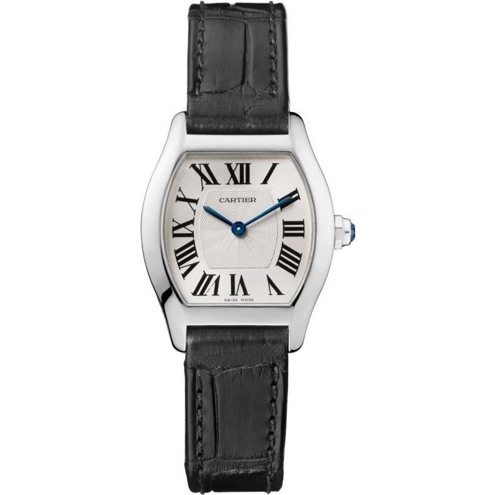 Cartier Women's W1556361 Tortue Black Leather Watch