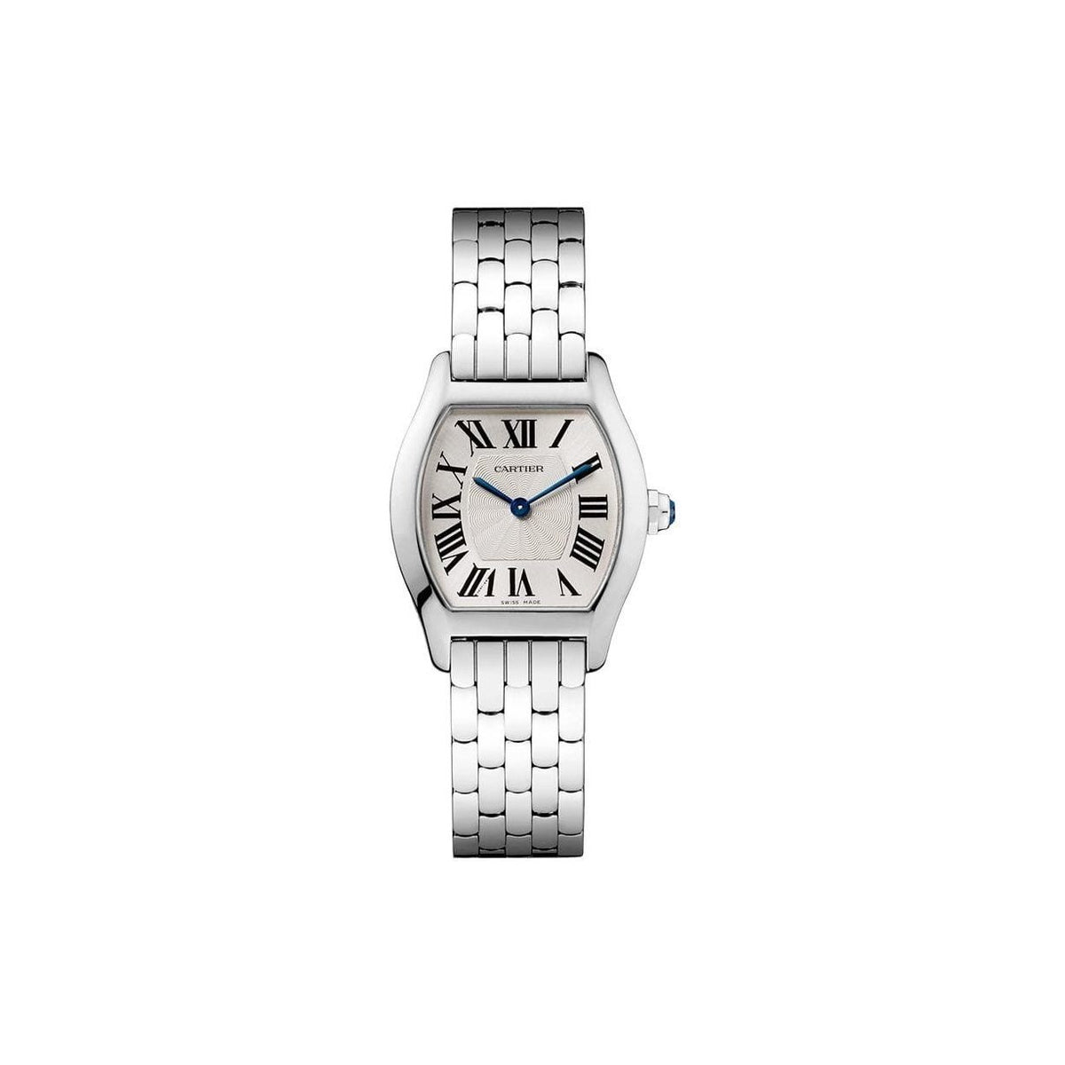 Cartier Women's W1556365 Tortue White Gold-Tone Stainless Steel Watch