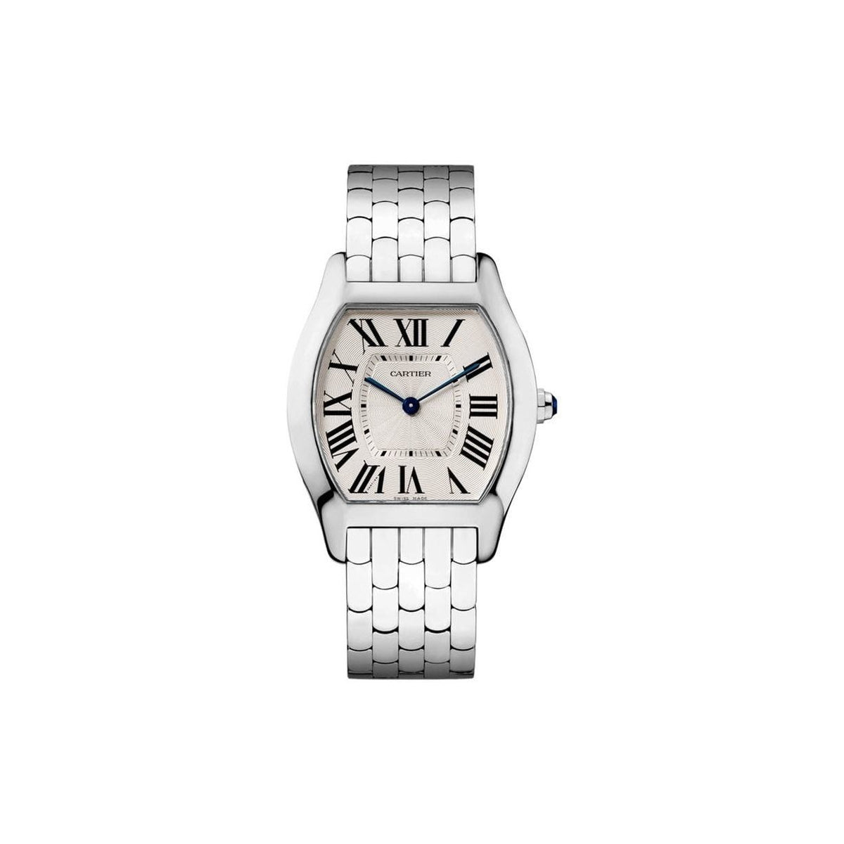 Cartier Women's W1556367 Tortue White Gold-Tone Stainless Steel Watch