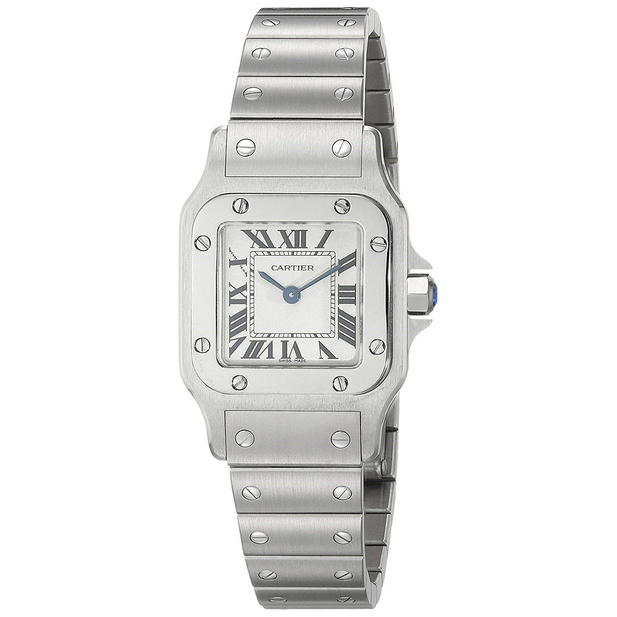 Cartier Women&#39;s W20056D6 Santos Stainless Steel Watch
