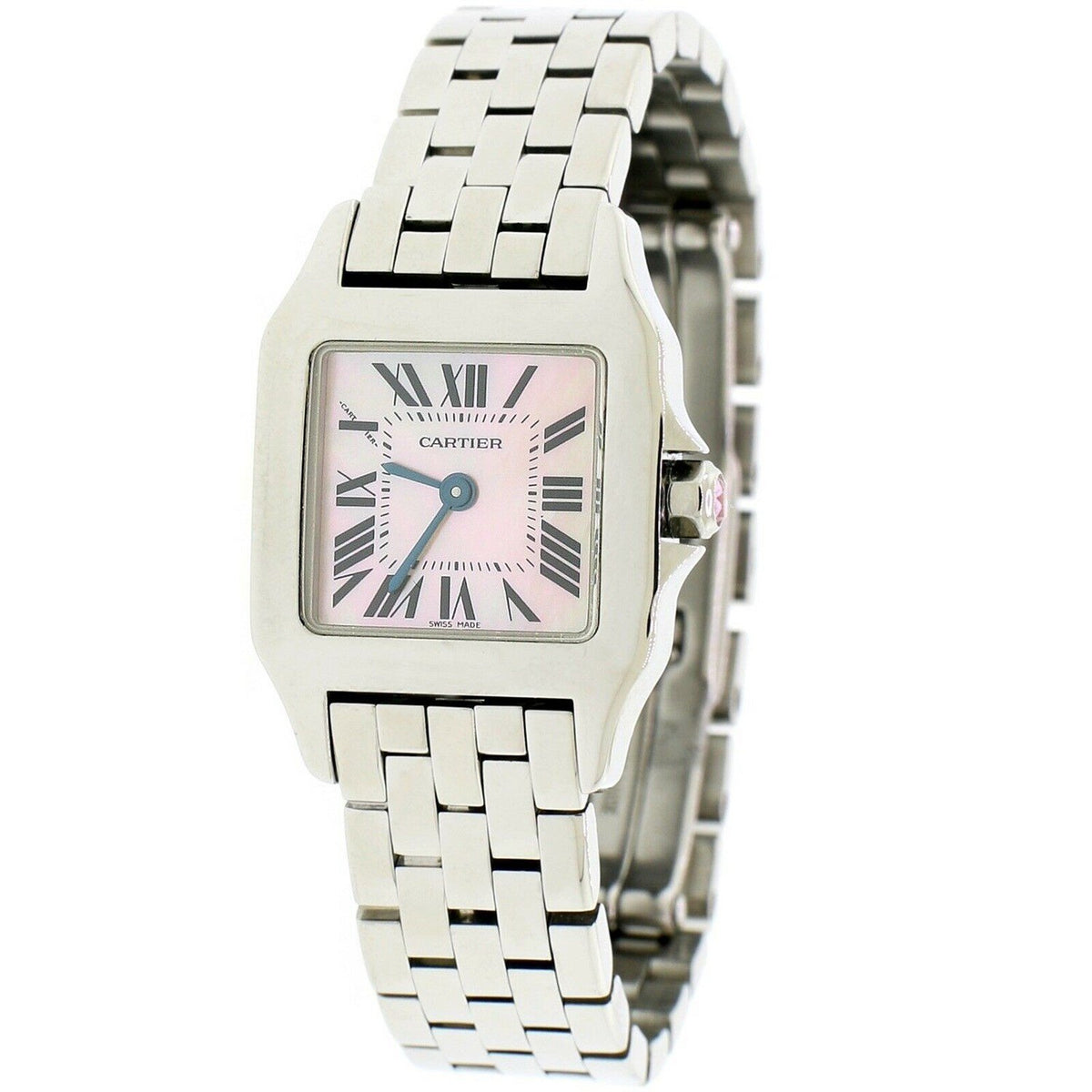 Cartier Women&#39;s W25075Z5 Santos Demoiselle Stainless Steel Watch