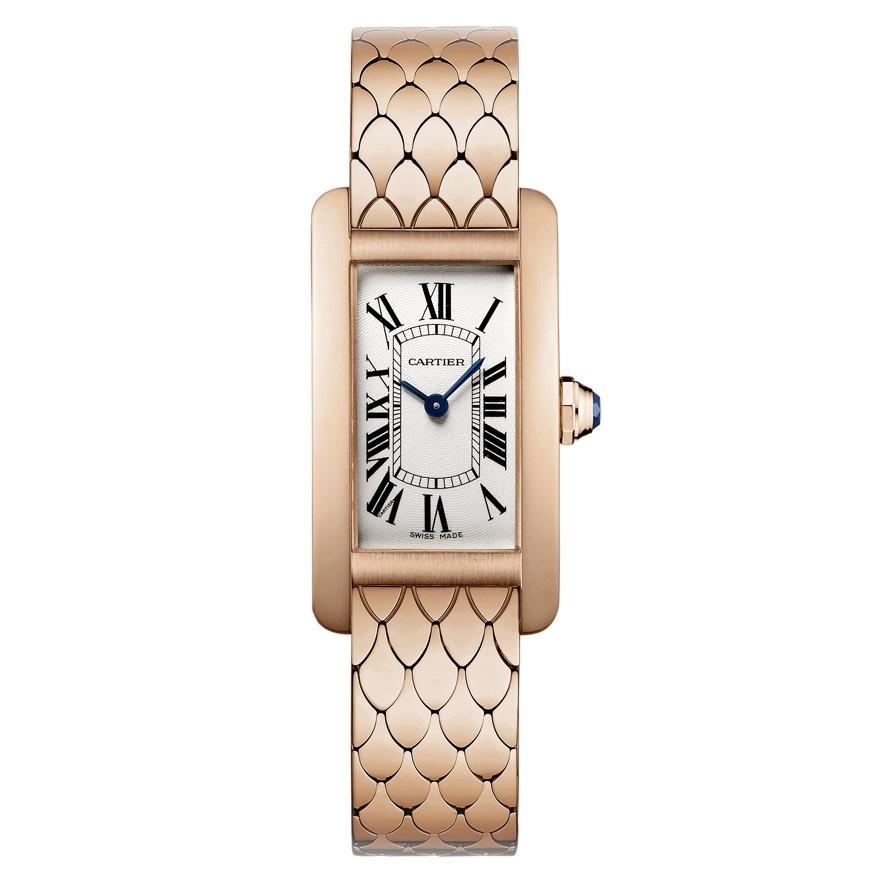 Cartier Women's W2620031 Tank Rose Gold-Tone Stainless Steel Watch