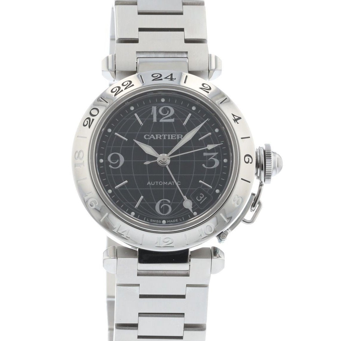 Cartier Unisex W31079M7 Pasha Stainless Steel Watch