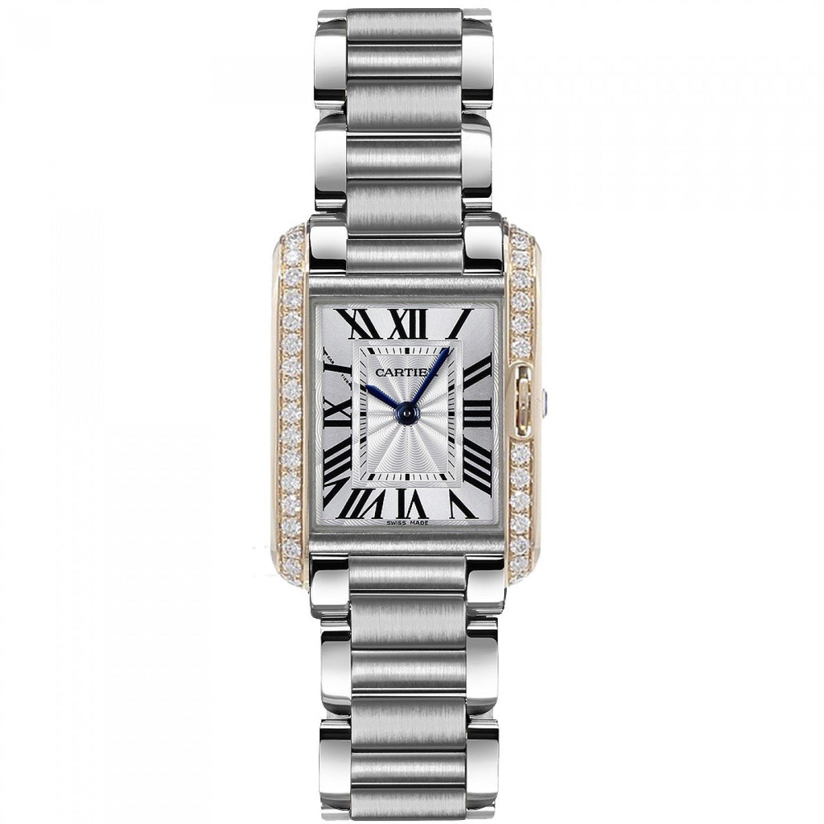 Cartier Women's W3TA0002 Tank Stainless Steel Watch