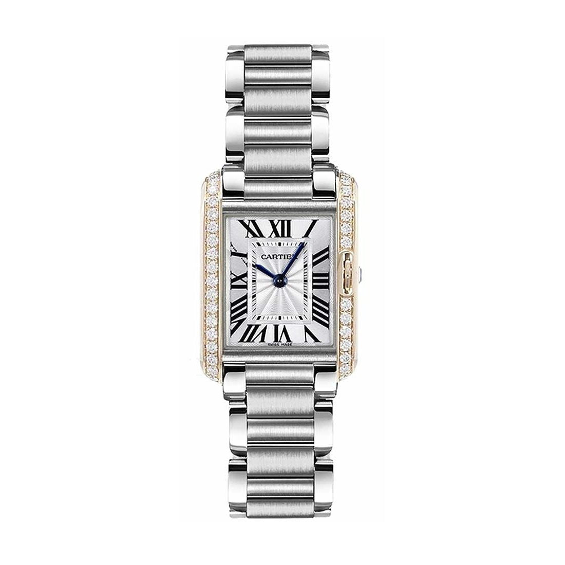 Cartier Women's W3TA0003 Tank Stainless Steel Watch