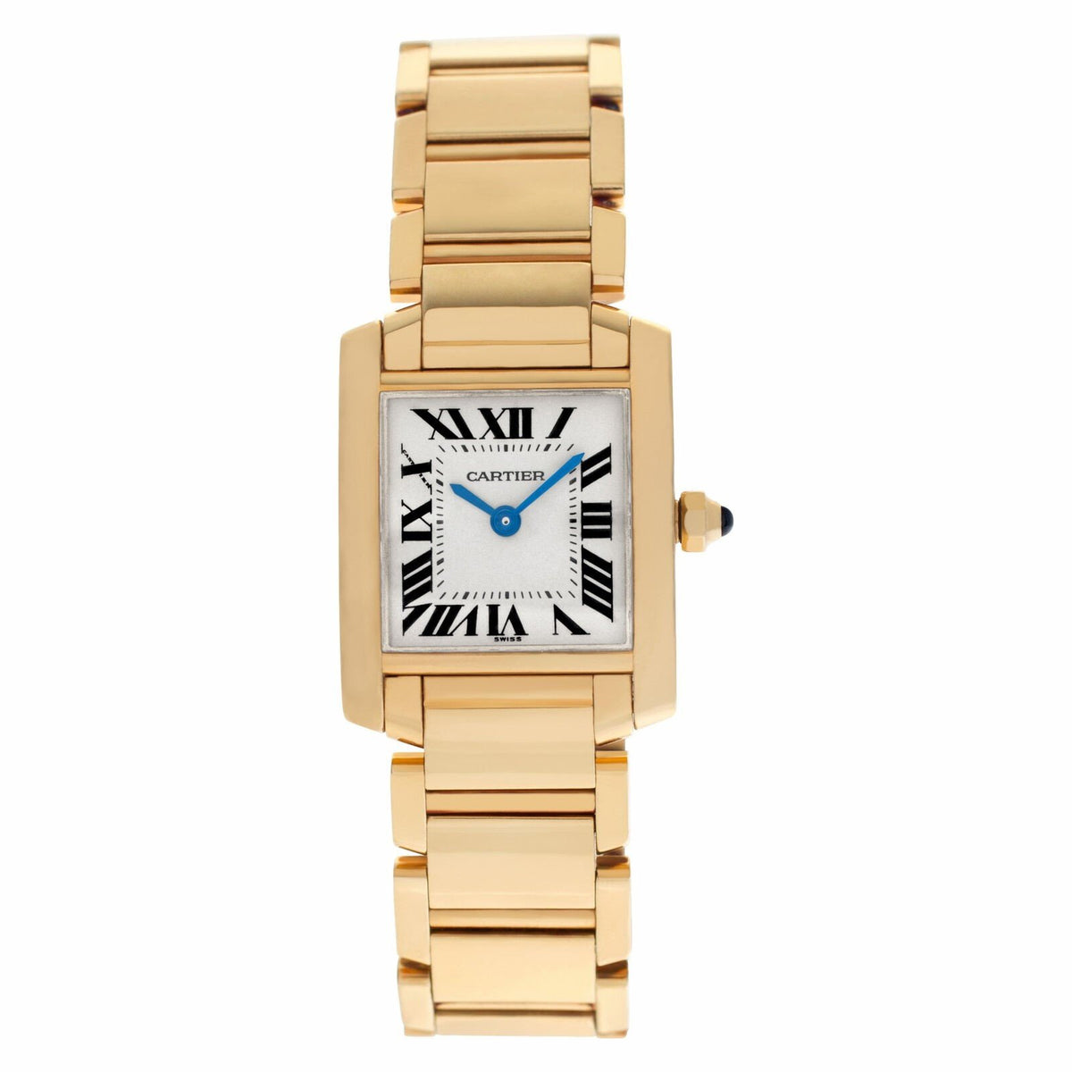 Cartier Women's W50002N2 Tank Francaise Gold-Tone 18kt Gold Watch