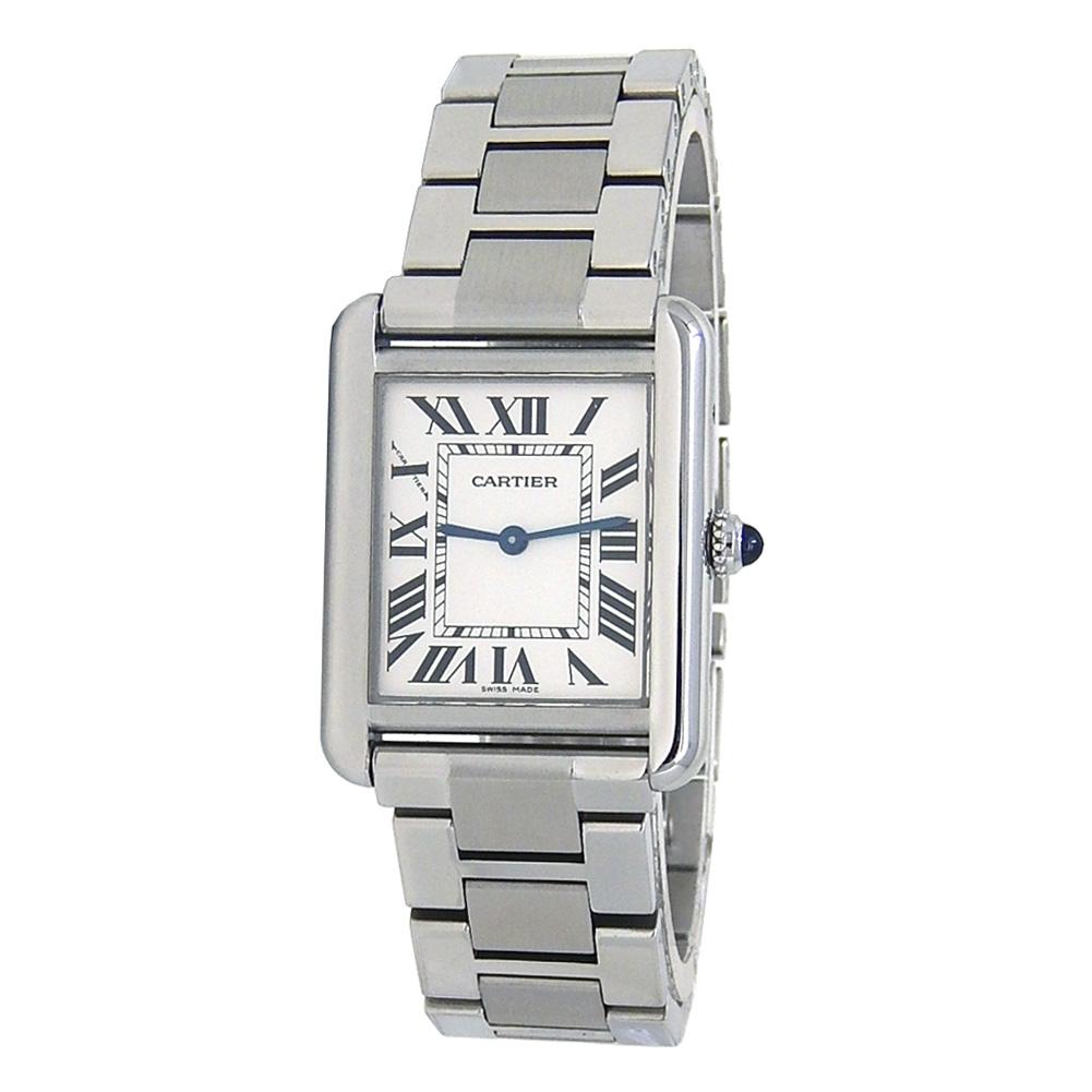 Cartier Women&#39;s W5200013 Tank Solo Stainless Steel Watch