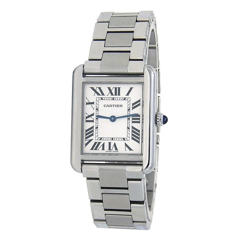 Cartier Women's W5200013 Tank Solo Stainless Steel Watch