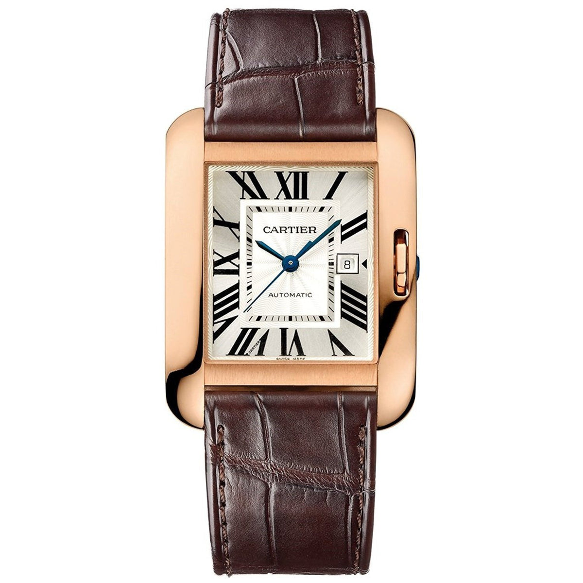 Cartier Women's W5310005 Tank Brown Leather Watch