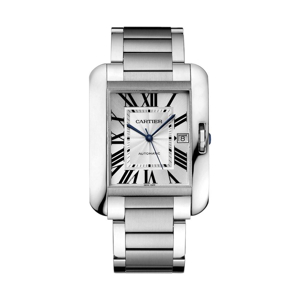 Cartier Men&#39;s W5310008 Tank Stainless Steel Watch