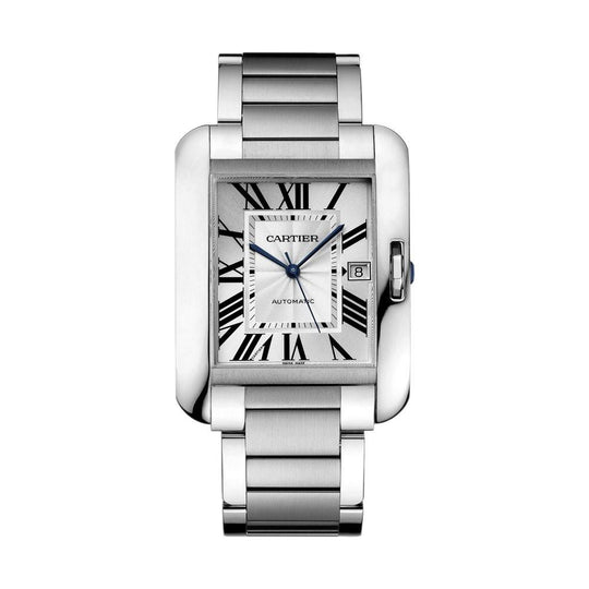 Cartier Men's W5310008 Tank Stainless Steel Watch