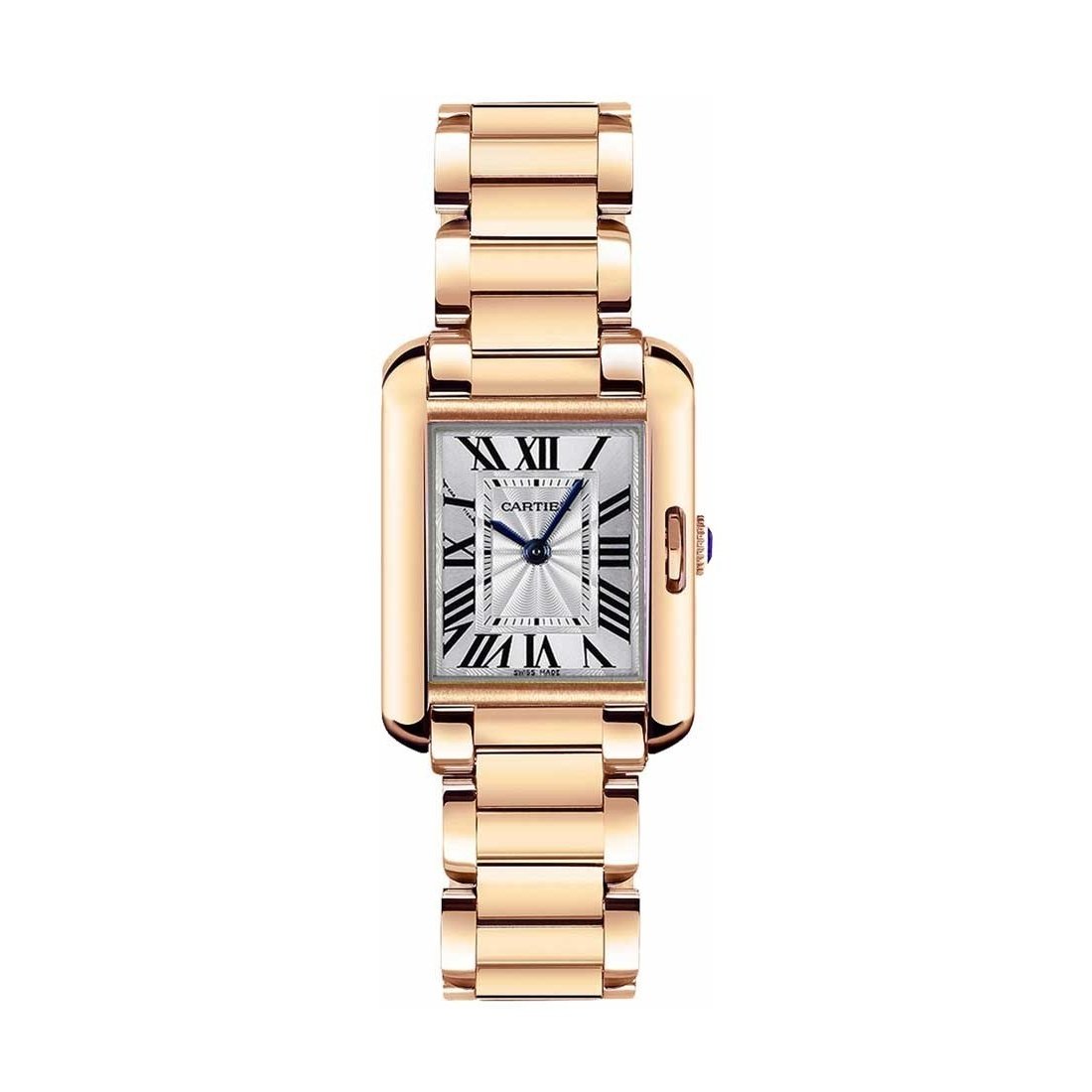 Cartier Women's W5310041 Tank Rose Gold-Tone Stainless Steel Watch