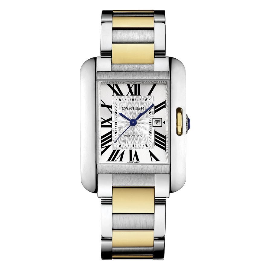 Cartier Women's W5310047 Tank Anglaise 18kt Yellow Gold Automatic