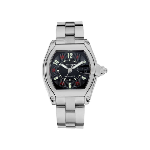 Cartier Men's W62002V3 Roadster Stainless Steel Watch