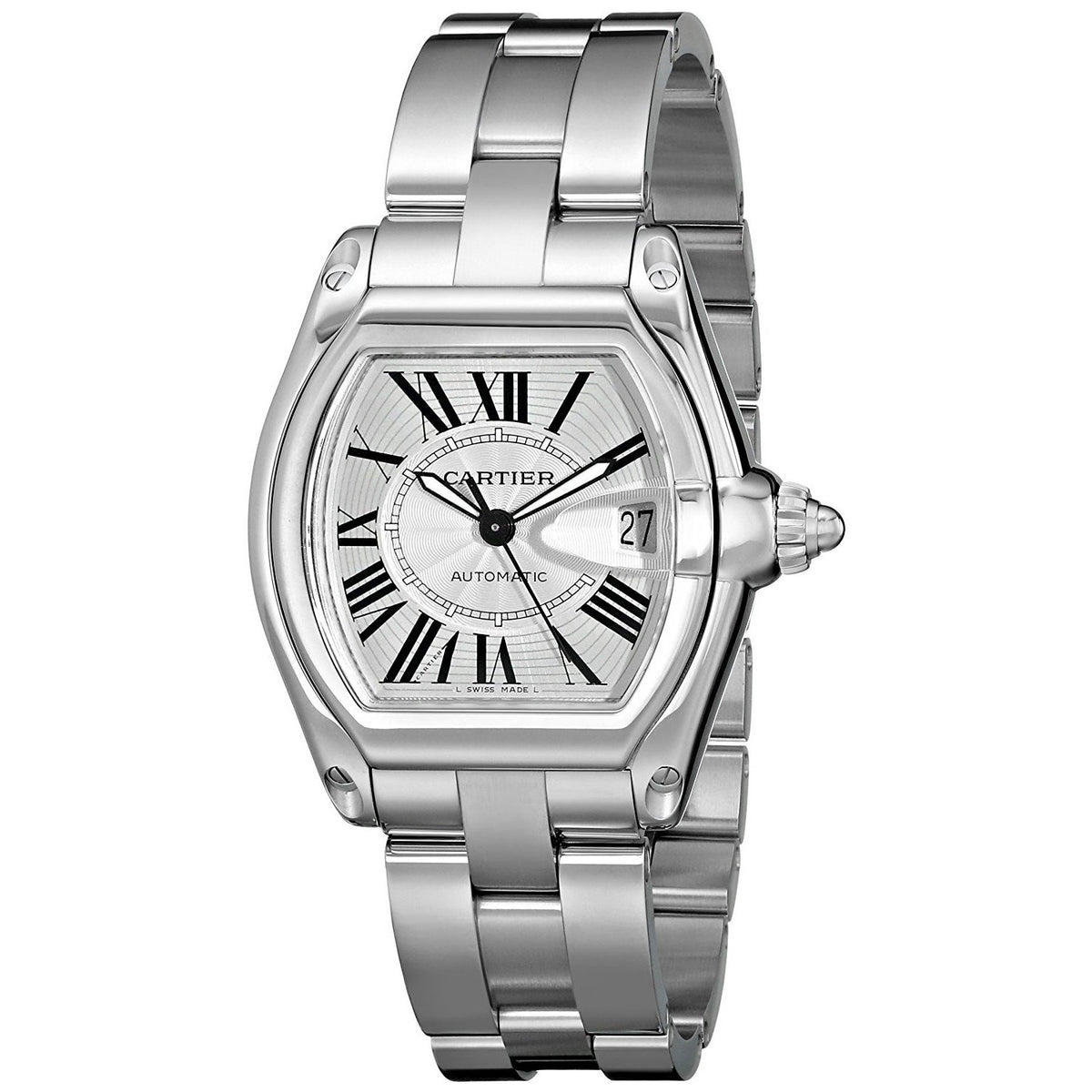 Cartier Men&#39;s W62025V3 Roaster Stainless Steel Watch