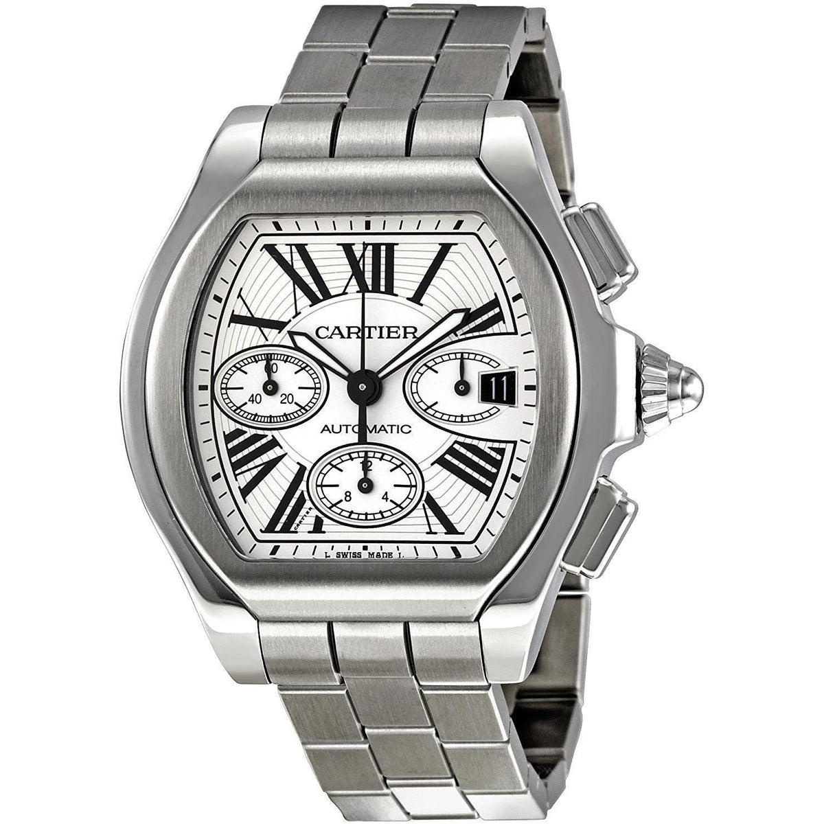 Cartier Men&#39;s W6206019 Raodster Automatic Stainless Steel Watch
