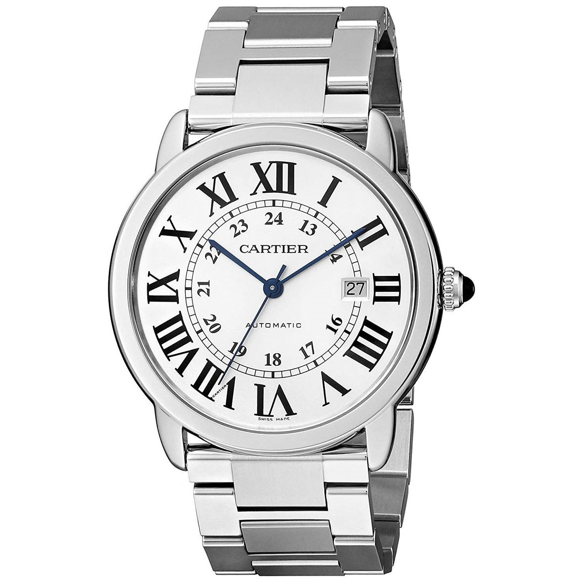 Cartier Men&#39;s W6701011 Ronde Solo Automatic Stainless Steel Watch