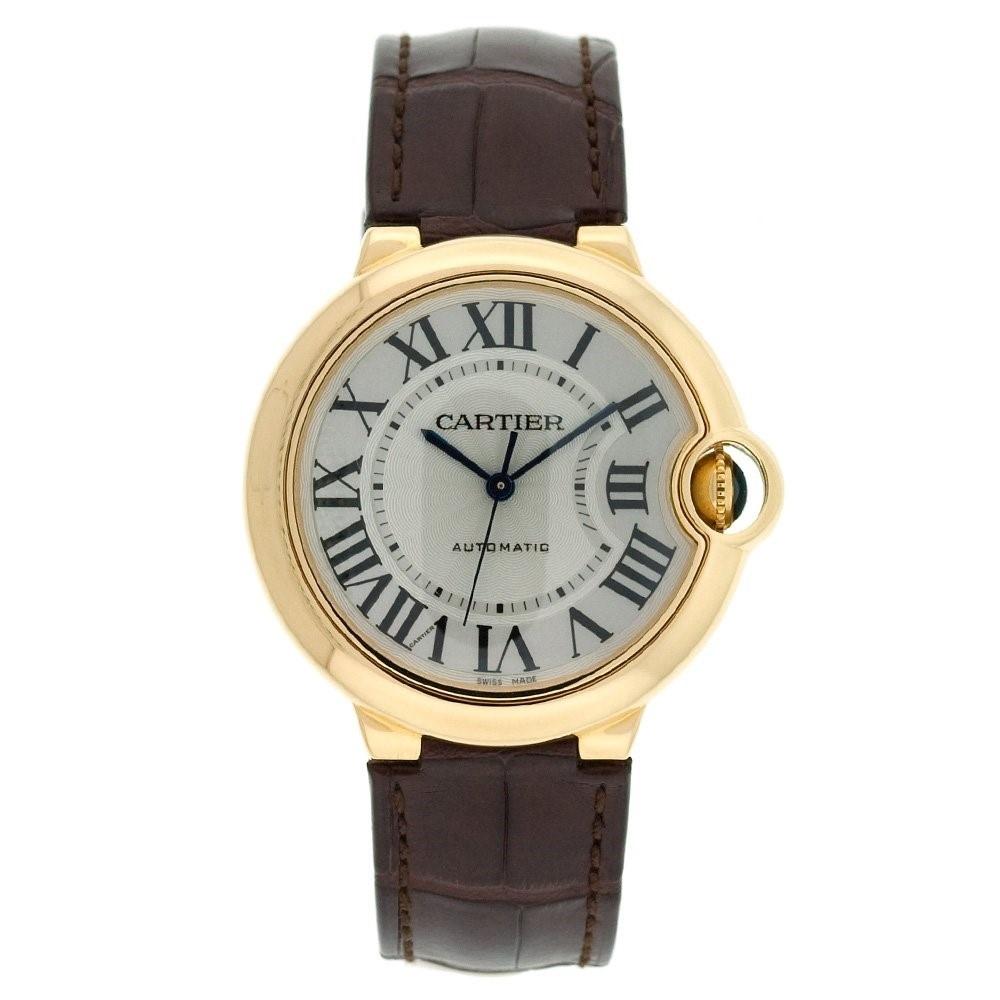Cartier Women's W6900356 Ballon Bleu Brown Leather Watch