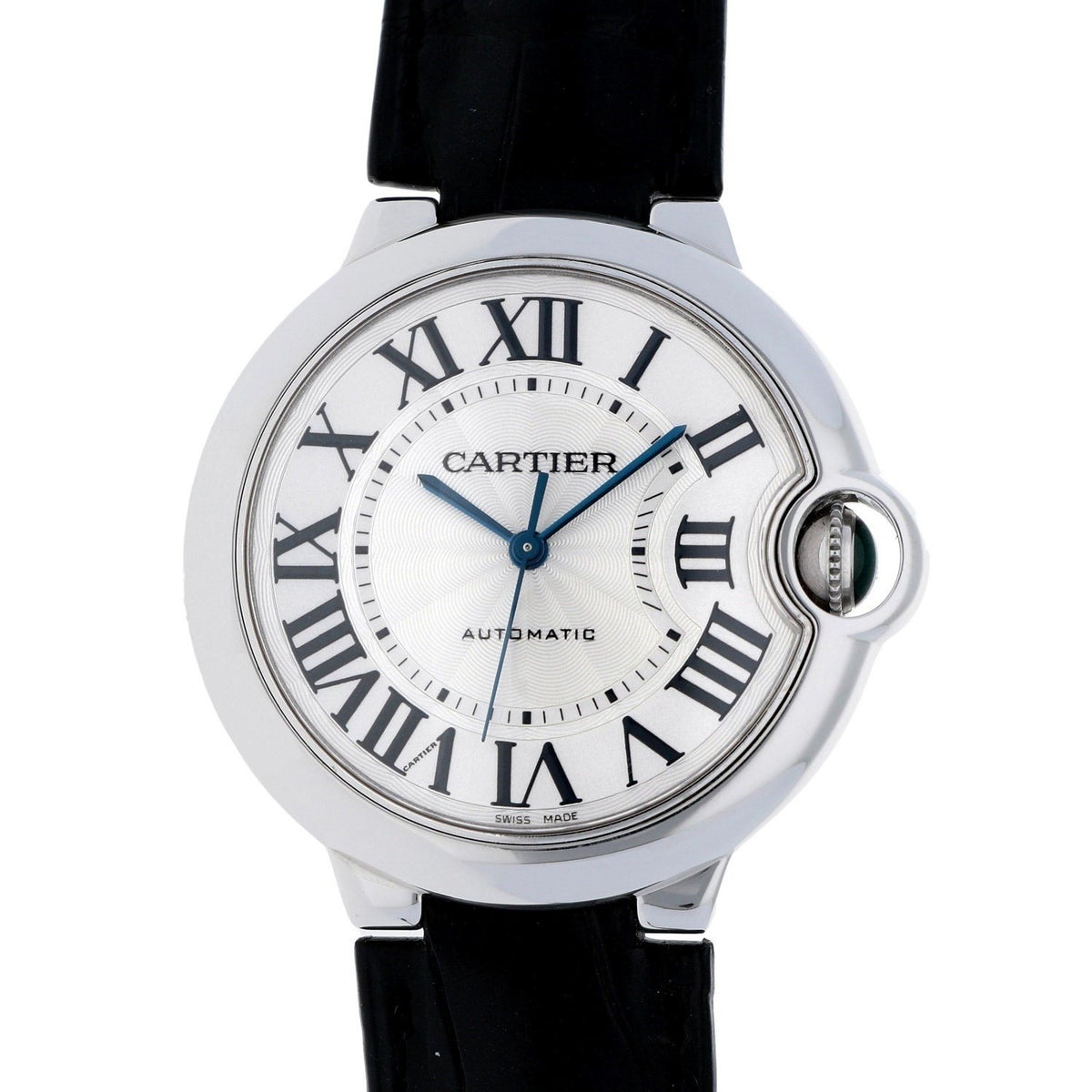 Cartier Women's W6900556 Ballon Bleu Black Leather Watch