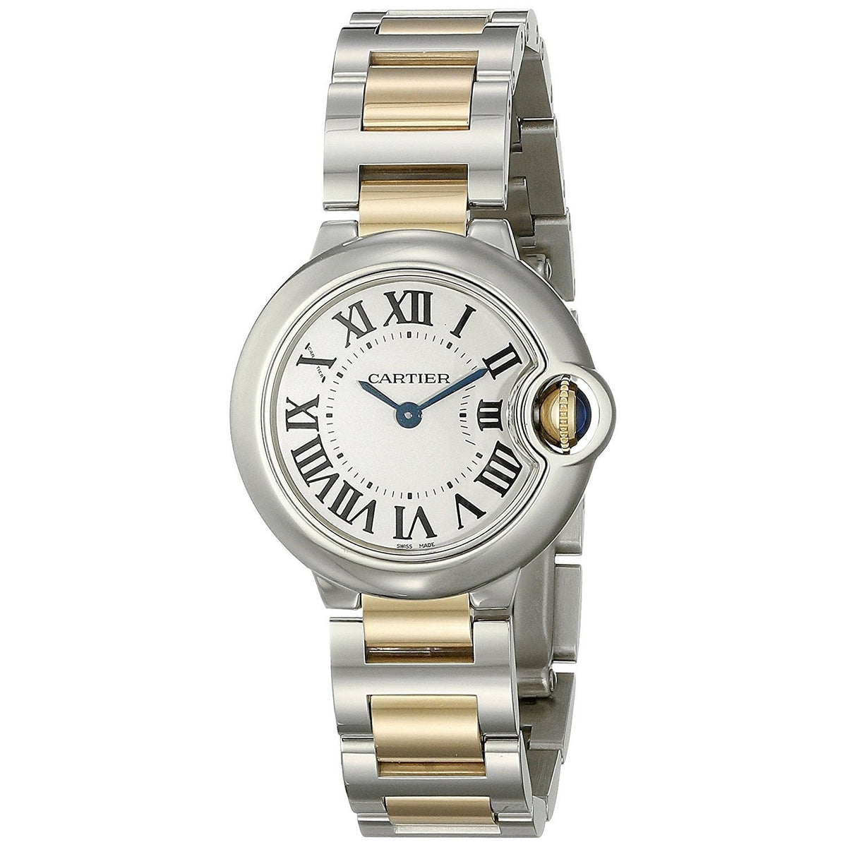 Cartier Women's W69007Z3 Ballon Bleu 18k Gold Two-Tone Stainless Steel Watch