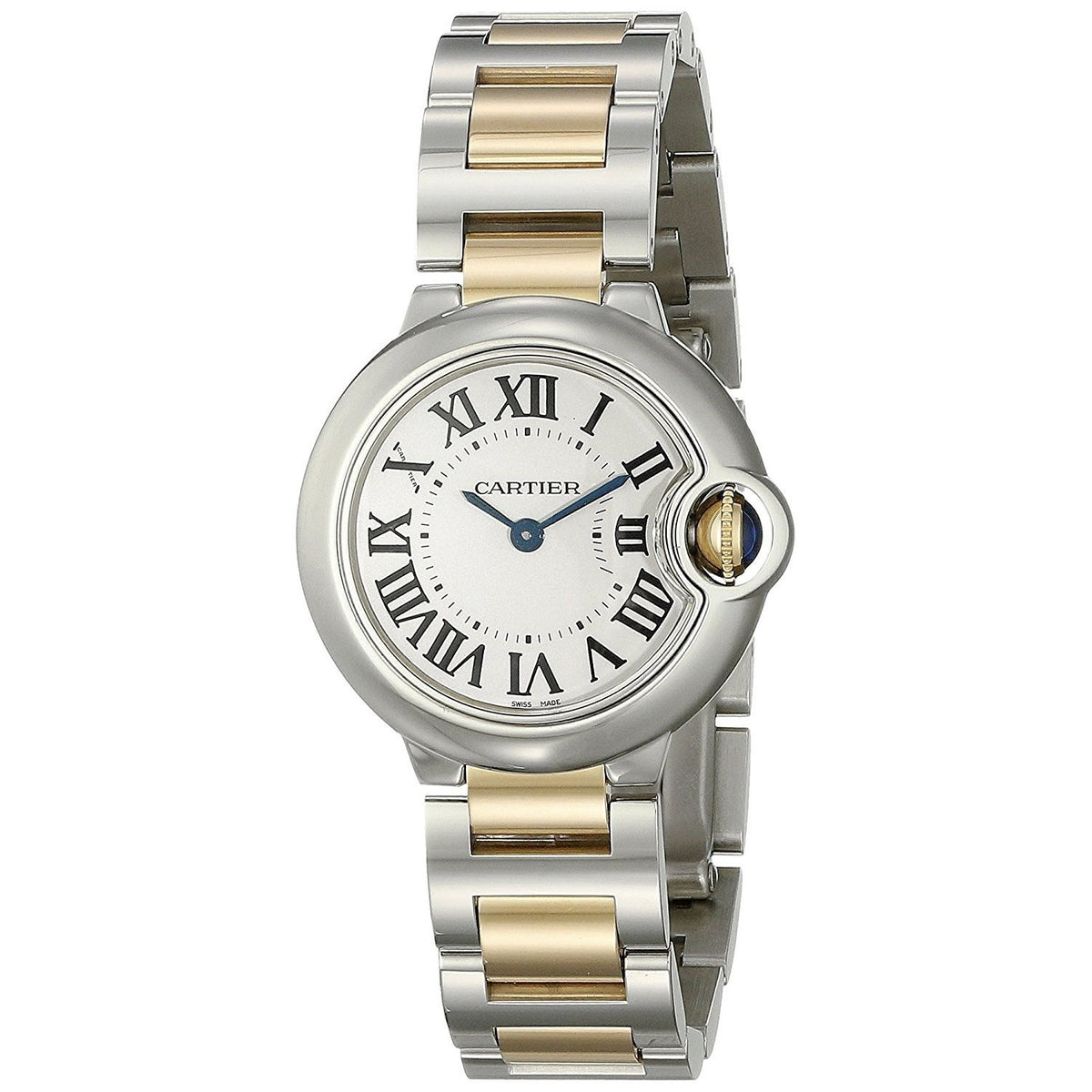 Cartier Women&#39;s W69007Z3 Ballon Bleu 18k Gold Two-Tone Stainless Steel Watch