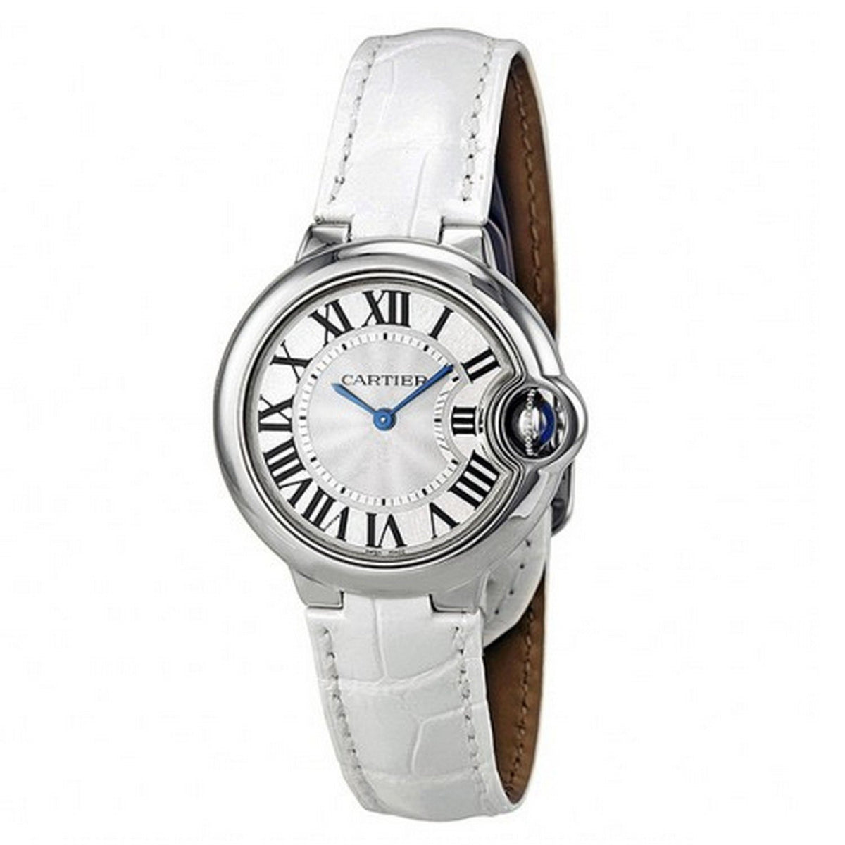 Cartier Women's W6920086 Ballon Bleu White Leather Watch