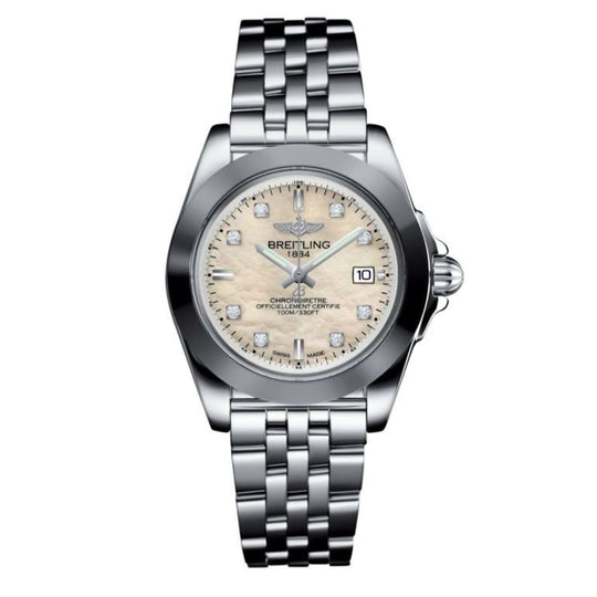 Breitling Women'S W7133012-A801-792A Galactic 32 Sleek Edition Stainless Steel Watch