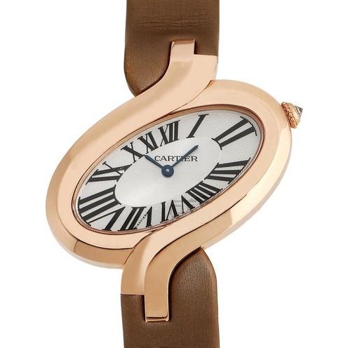 Cartier Women's W8100011 Delices De Cartier Brown Synthetic Watch