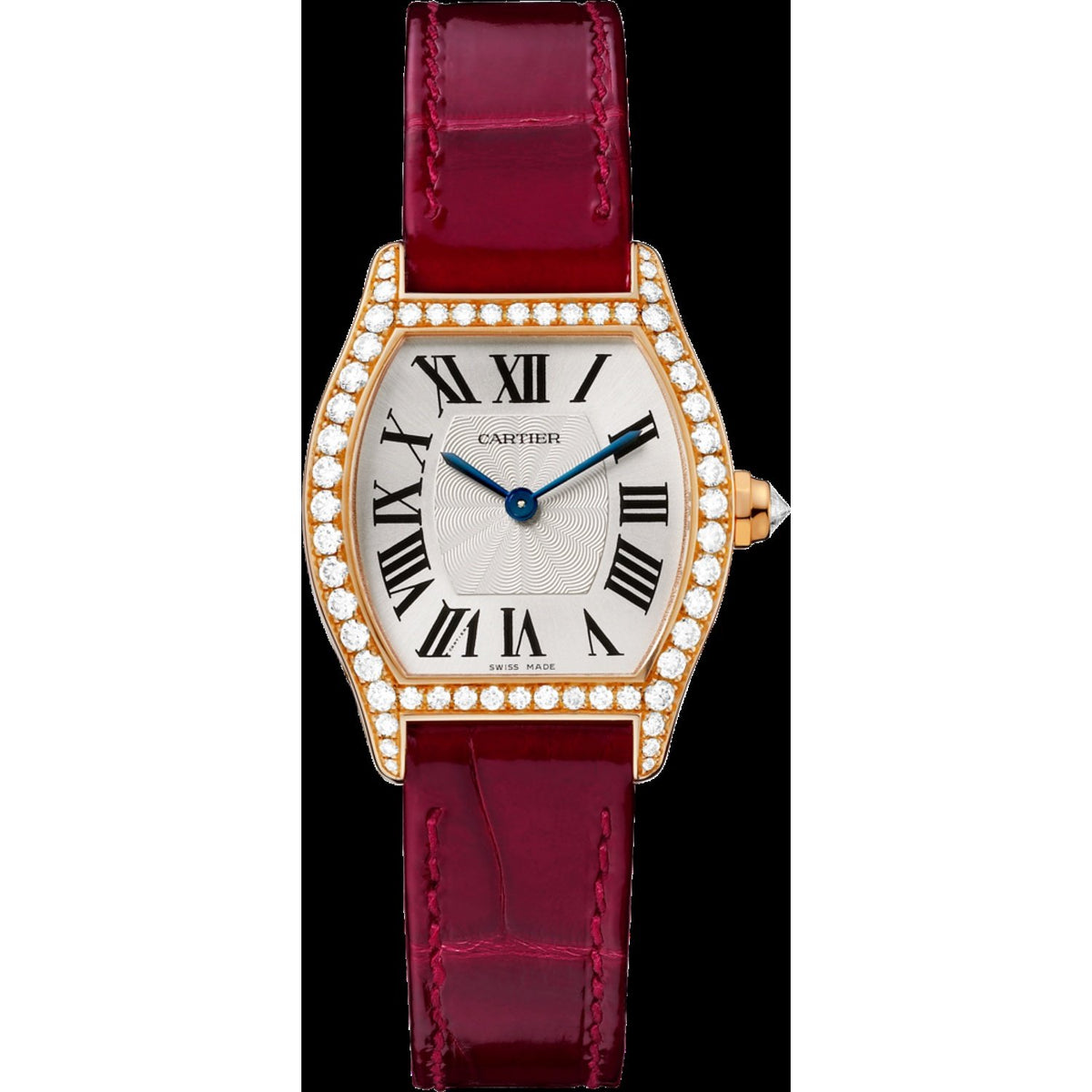 Cartier Women's WA501006 Tortue Red Leather Watch