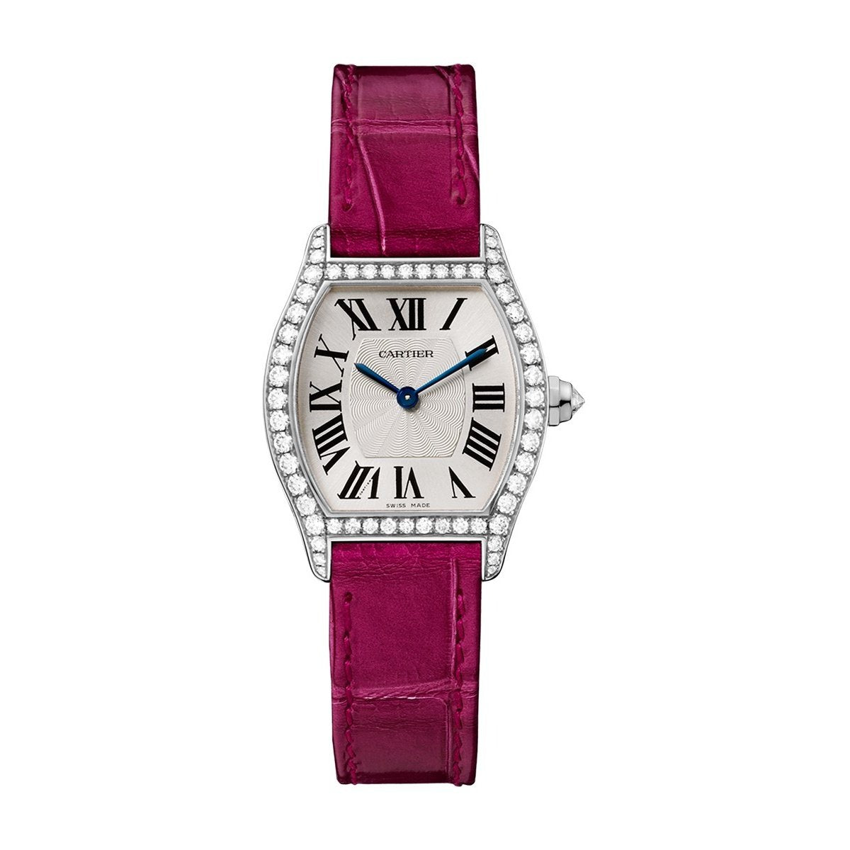 Cartier Women's WA501007 Tortue Pink Leather Watch