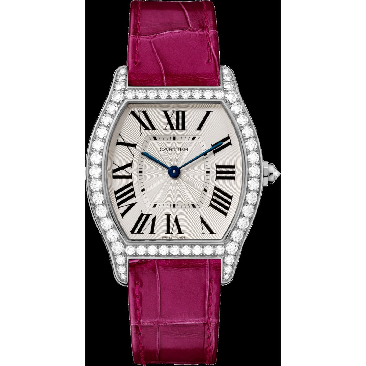 Cartier Women's WA501009 Tortue Pink Leather Watch