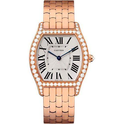 Cartier Women's WA501012 Tortue Rose Gold-tone Stainless Steel Watch