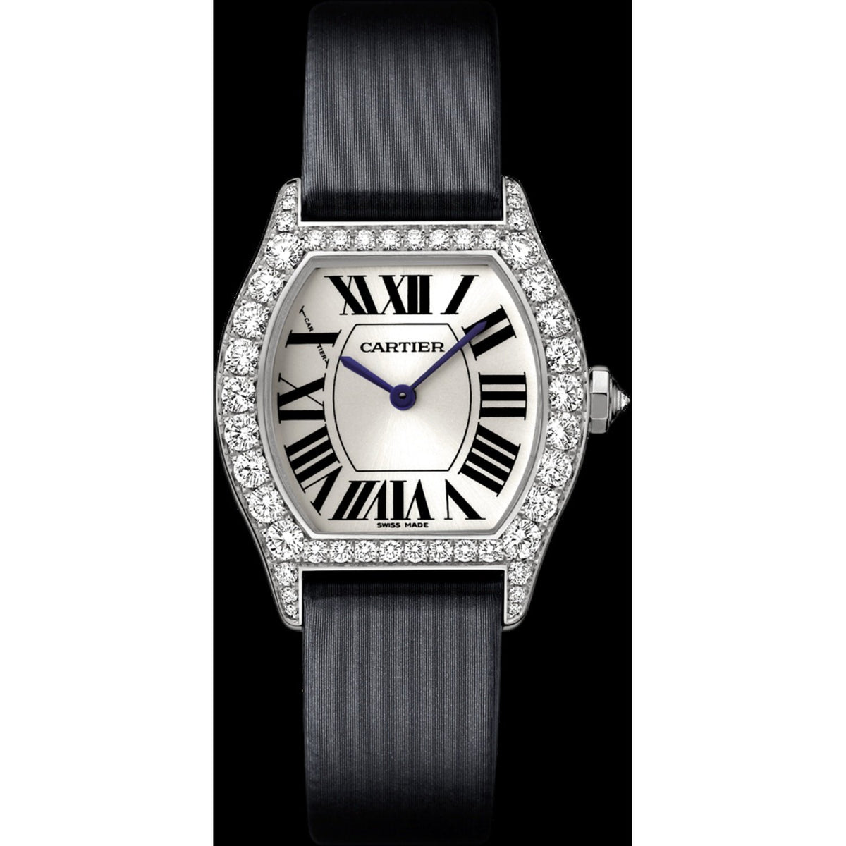 Cartier Women's WA507231 Tortue Grey Fabric Watch