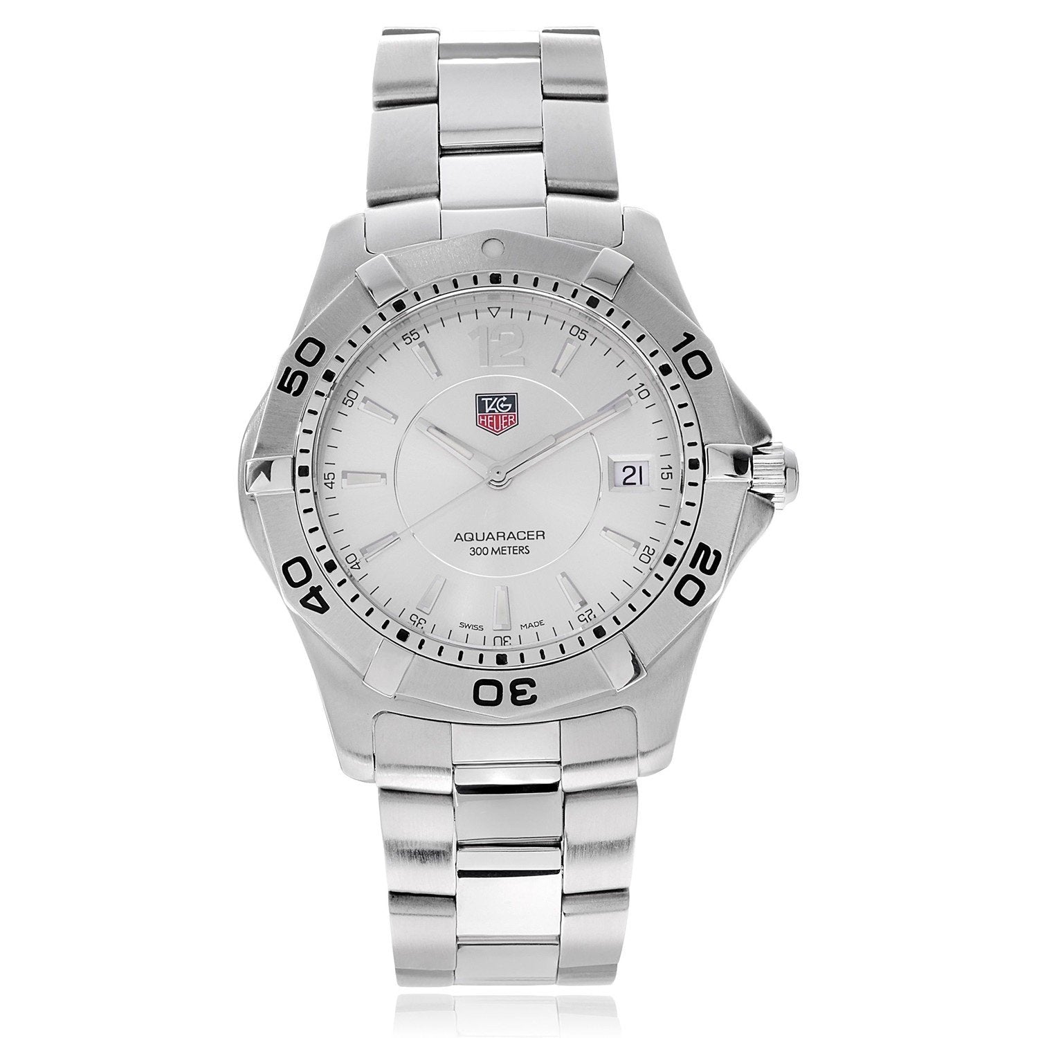 Tag Heuer Men's Aquaracer Stainless Steel Watch - Main Image