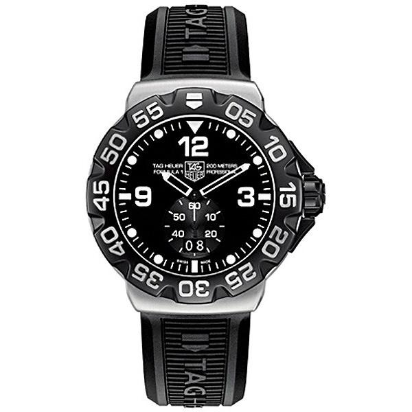 Tag Heuer Men&#39;s WAH1010.FT6026 Formula 1 Black Rubber Watch