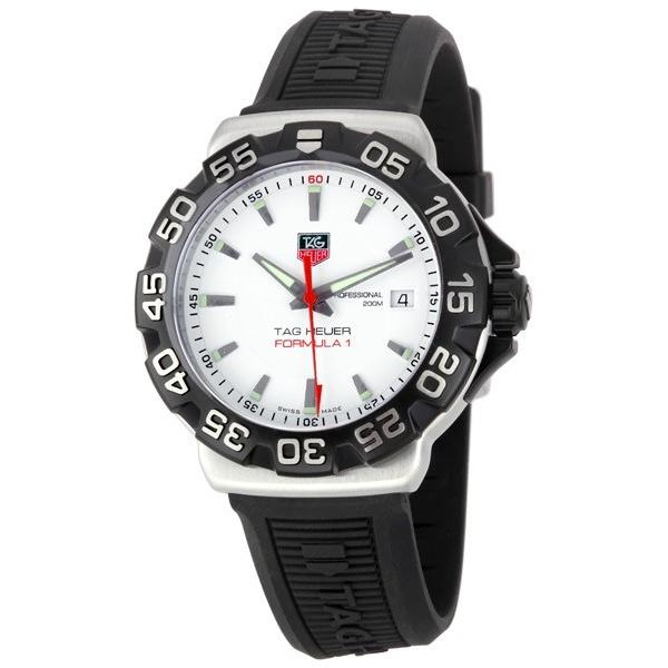 Tag Heuer Men&#39;s WAH1111.FT6024 Formula 1 Black Rubber Watch