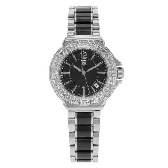 Tag Heuer Women's WAH1214.BA0859 Formula 1 Diamond Two-Tone Stainless Steel and Ceramic Watch