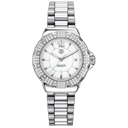 Tag Heuer Women's WAH1218.BA0852 Formula 1 Diamond Stainless Steel Watch